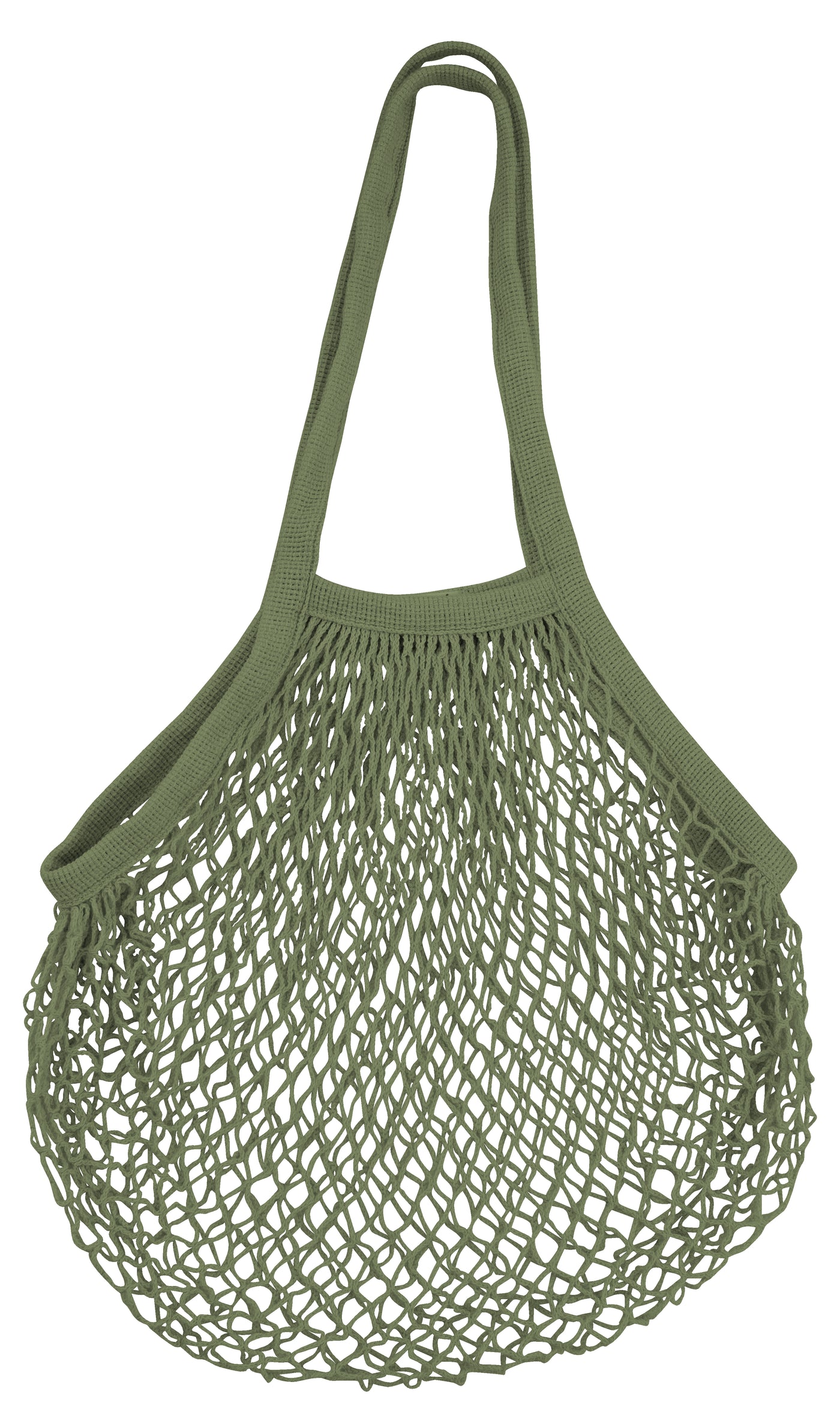 Long Handle String Bag Olive