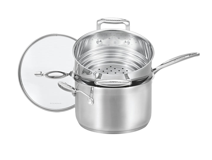 Impact 20cm Saucepan with Multi Steamer