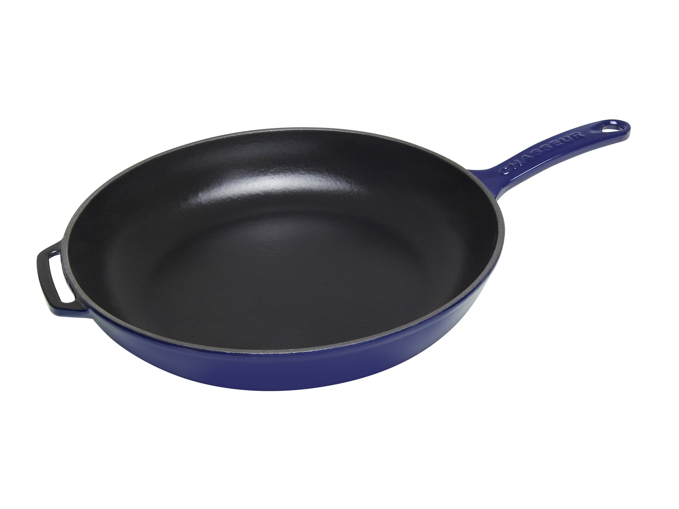 28cm Frypan W/Cst Hndl French Blue