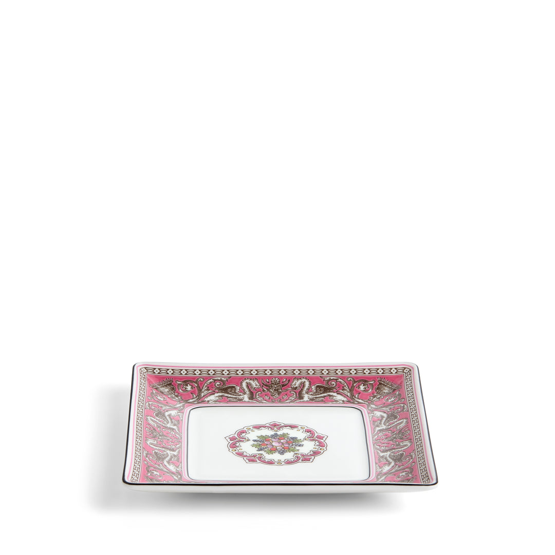 Florentine Colours Fuchsia Square Tray
