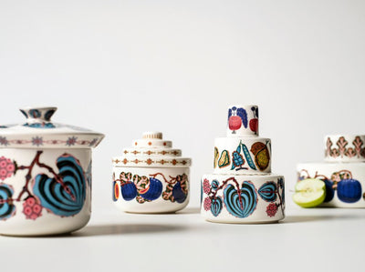 Taika Sato Decorative Ceramic Jar 145x150mm