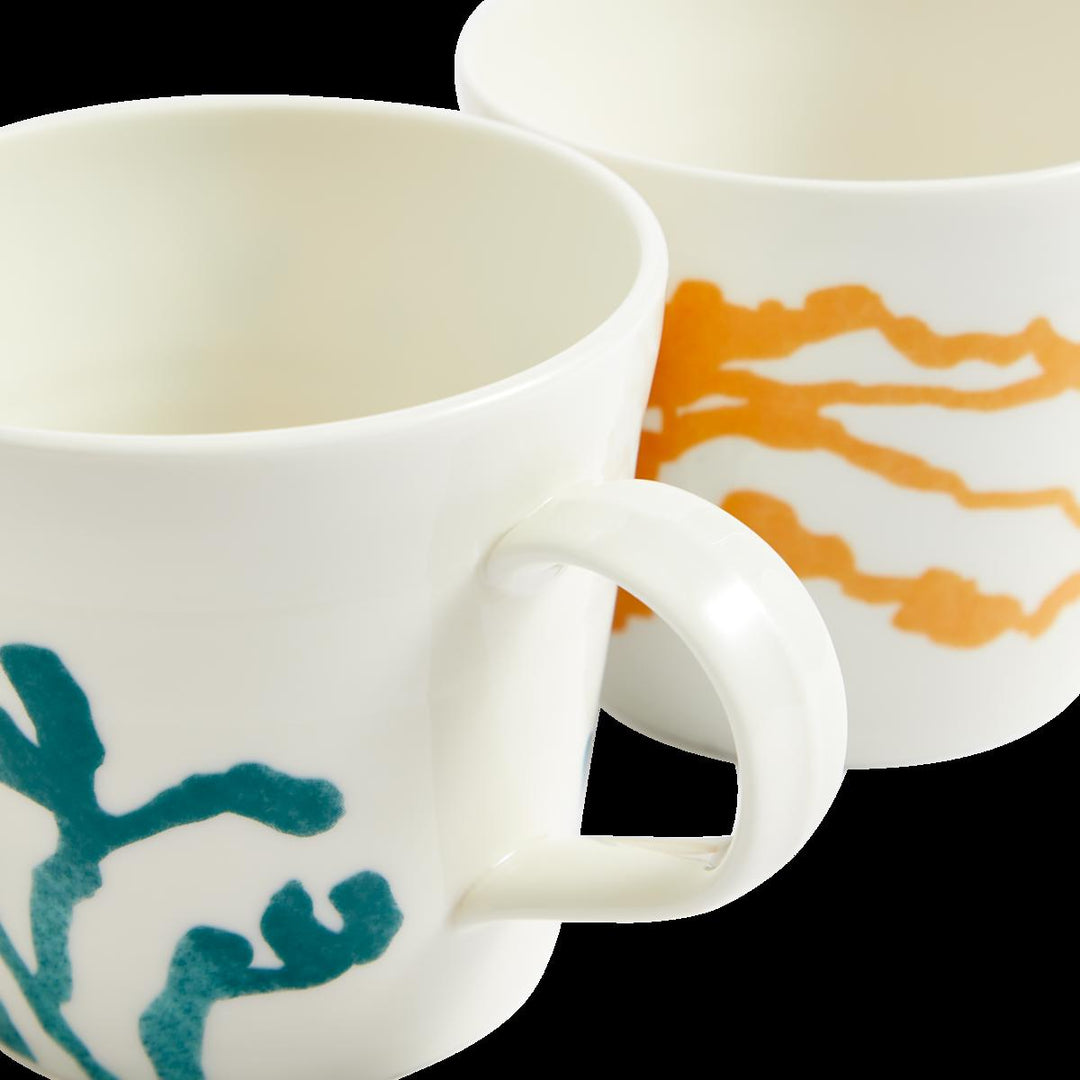 1815 Bright Mug 400ml Mixed Pattern Set of 4