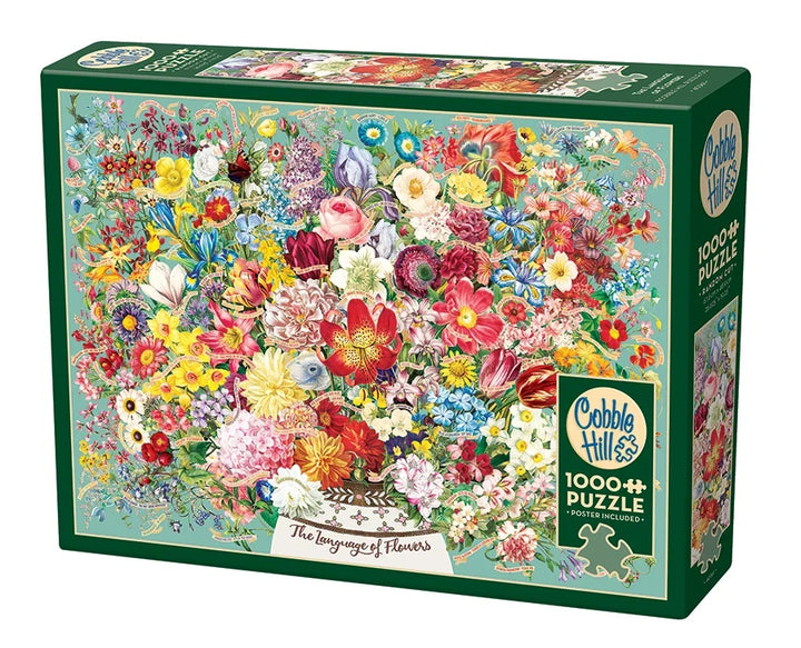The Language of Flowers, 1000PCS, Compact