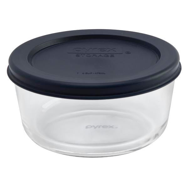 Simply Store 2 Cup Round Blue Lid
