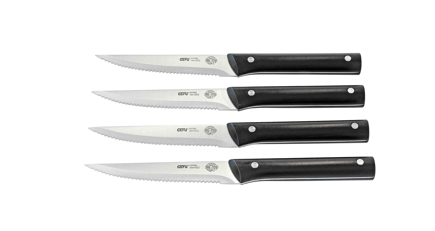 Bbq Steak Knives 4Pcs 12.5cm