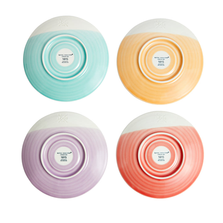 1815 Bright Cappuccino Cup & Saucer 275ml Set of 4