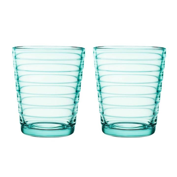 Aino Aalto Tumbler 220ml Water Green Pair