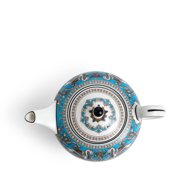 Florentine Turquoise Teapot