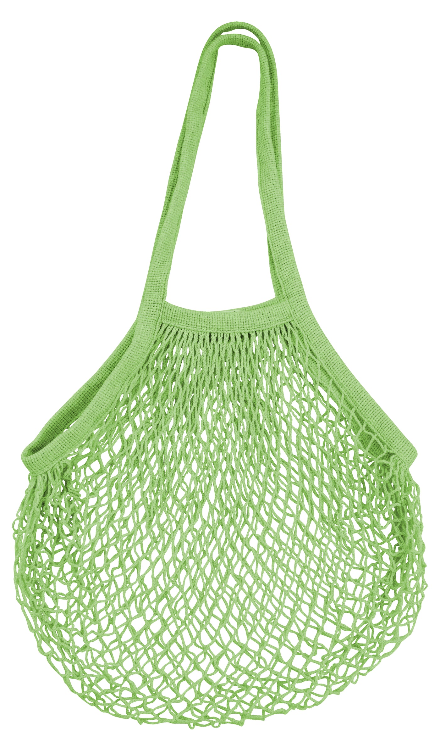 Long Handle String Bag Lime