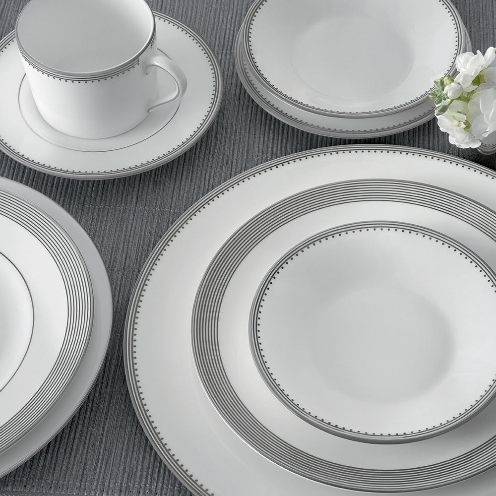 Vera Wang Wedgwood Grosgrain Soup Plate 23cm