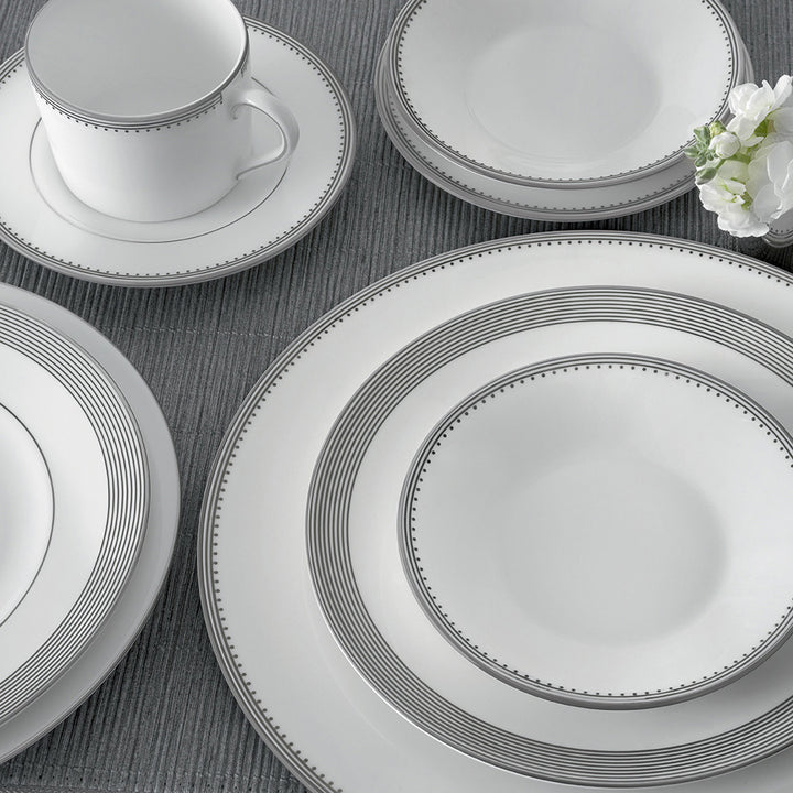 Vera Wang Wedgwood Grosgrain Soup Plate 23cm