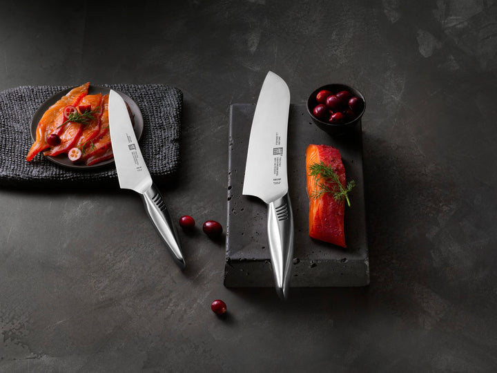 Twin Fin II Santoku 18cm Knife