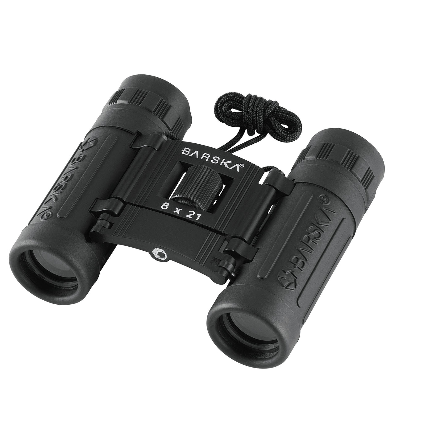 8x21 Lucid View Black Compact