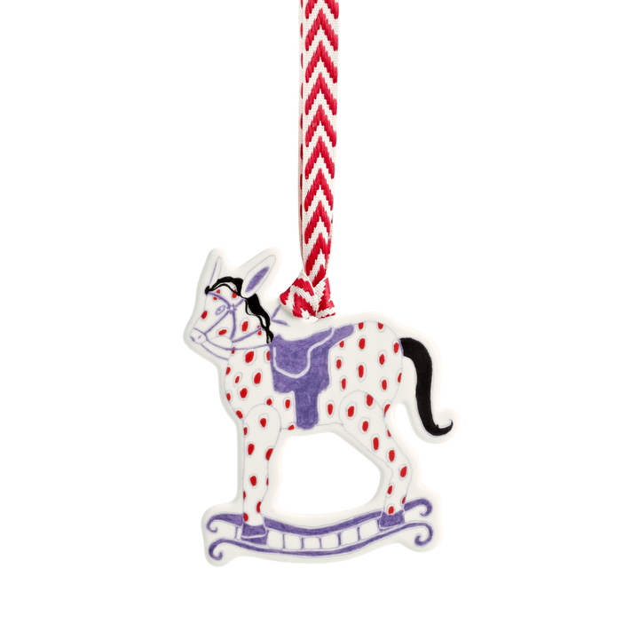 Christmas Ornaments Rocking Horse Baby's First Ornament