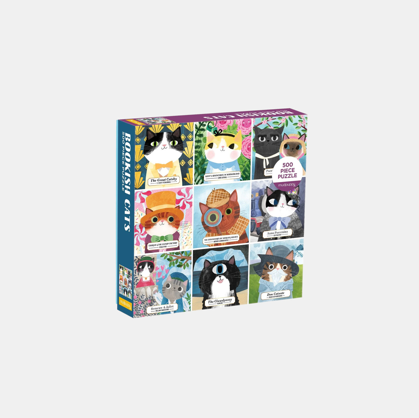 Bookish Cats 500 pc Puzzle