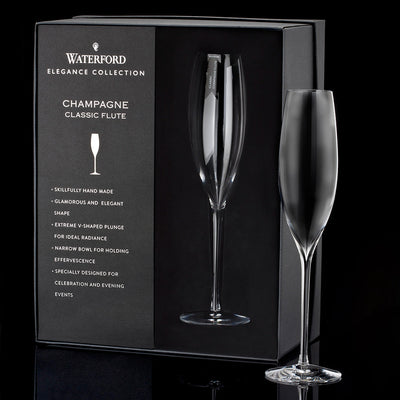 Crystal Elegance Champagne Classic Flute Pair