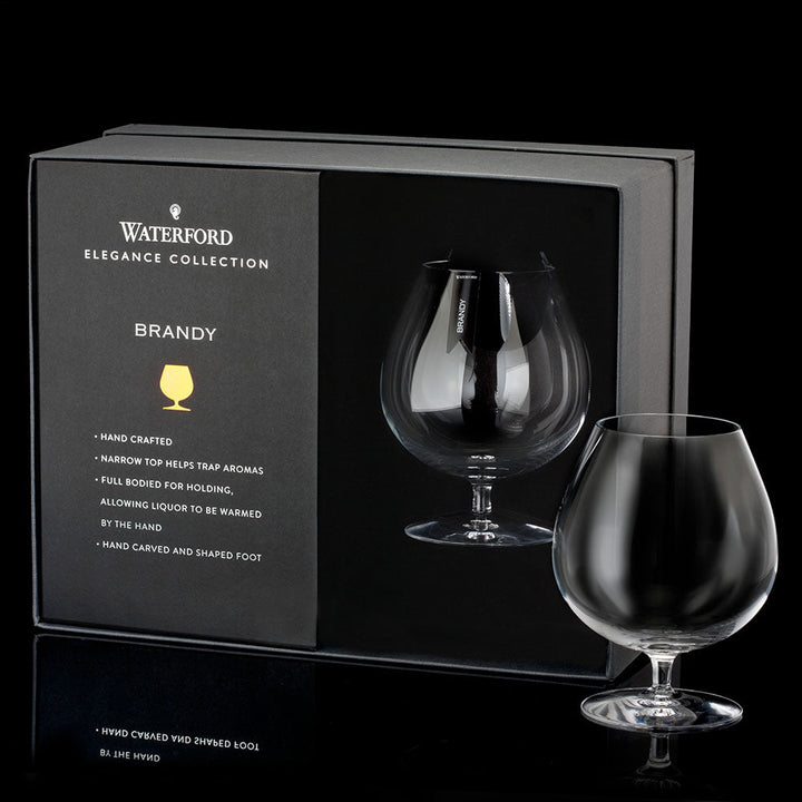 Crystal Elegance Brandy Pair