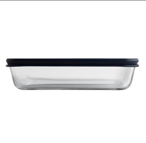Simply Store 3 Cup Rectangle Blue Lid