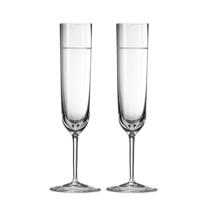 Vera Wang   Vera Bande Toasting Flute Pair