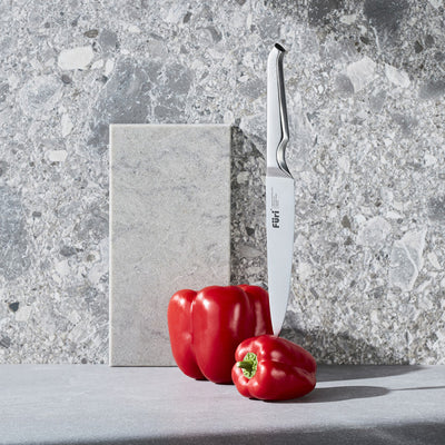 Stone Knife Block Azure Terrazzo Set 5 Piece