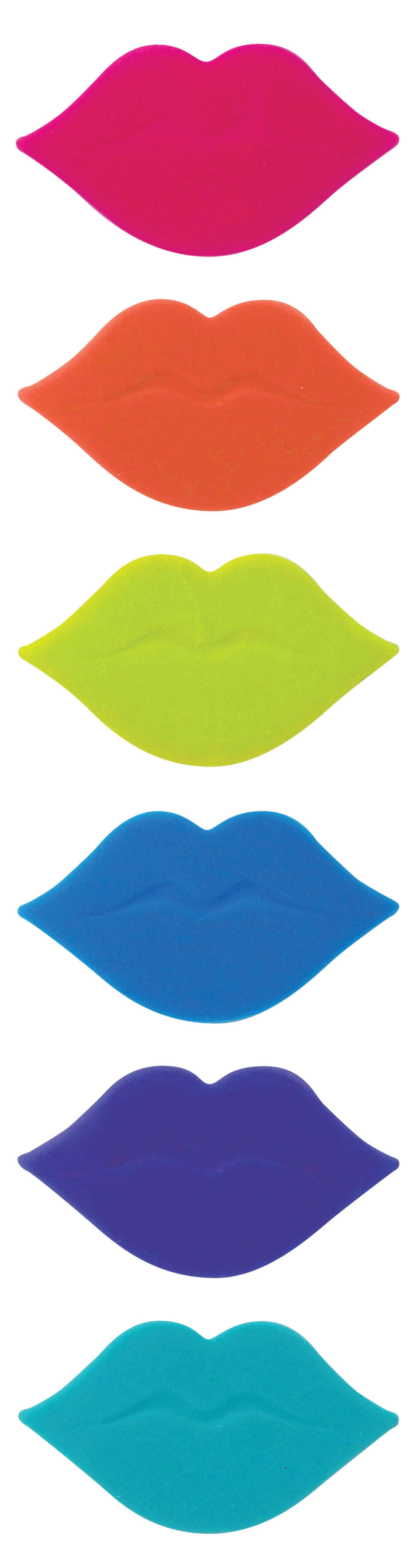 Hot Lip Glass Markers-Set Of 6