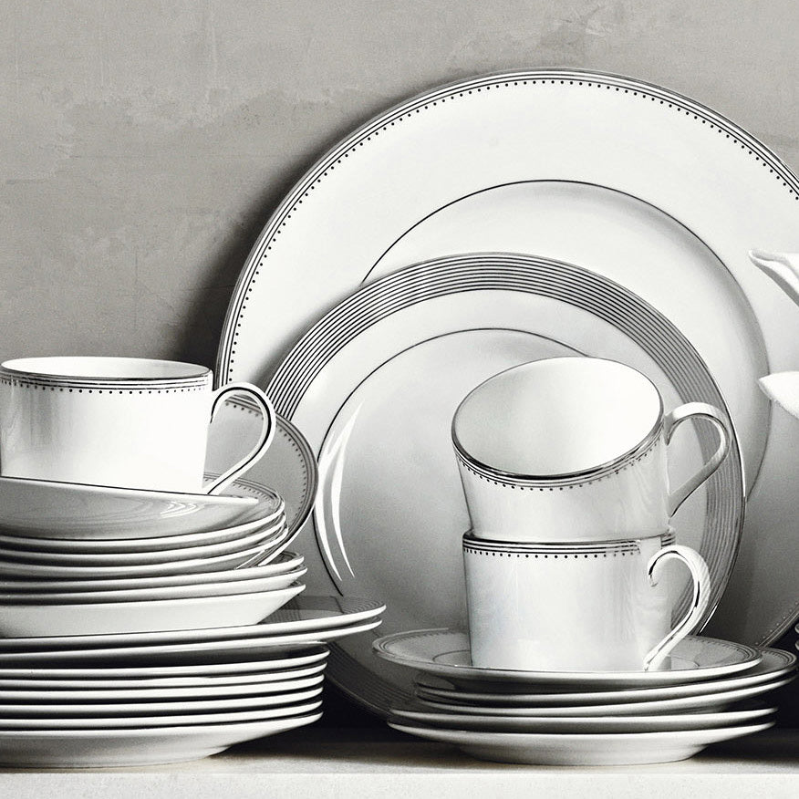 Vera Wang Wedgwood Grosgrain Soup Plate 23cm