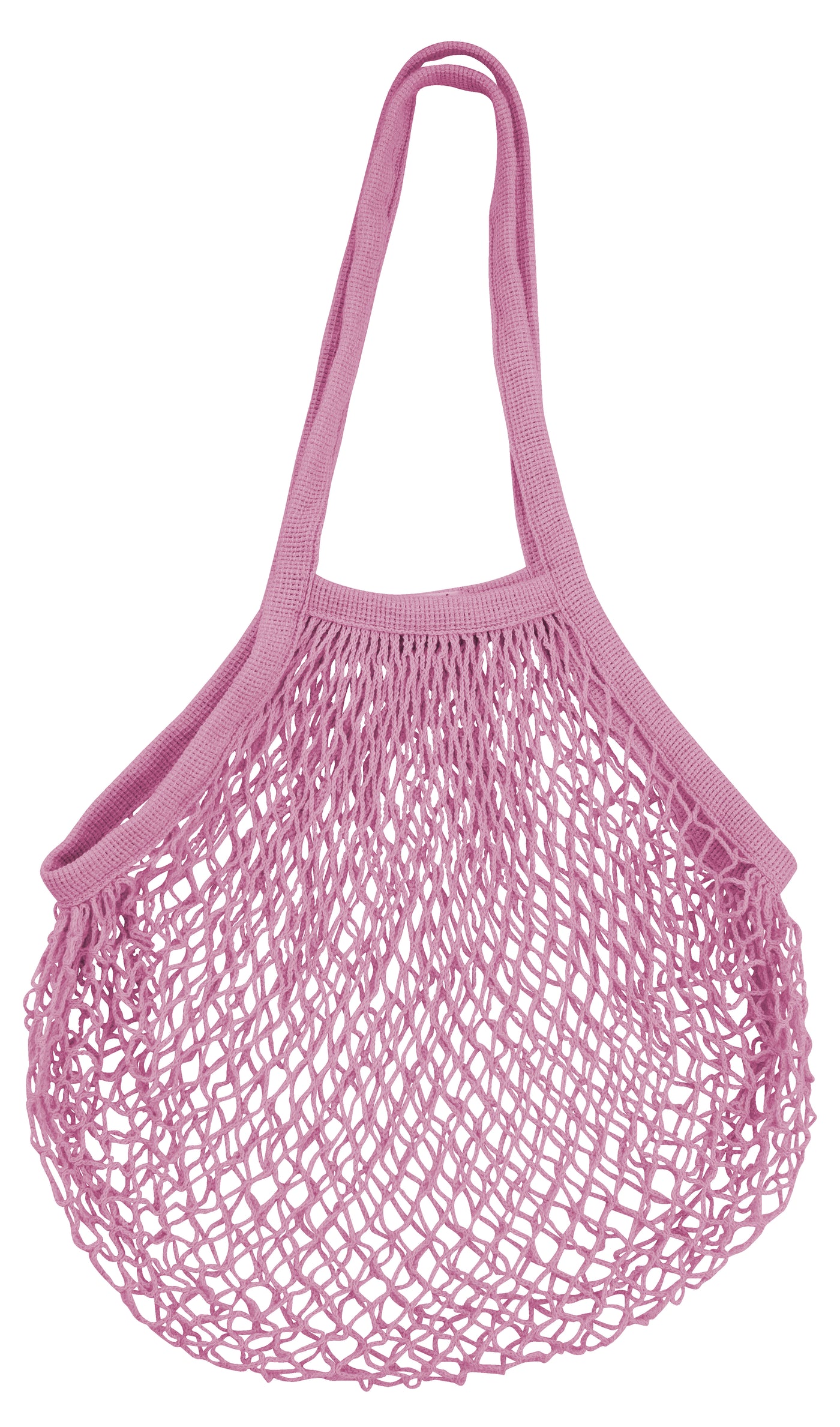 Long Handle String Bag Pink