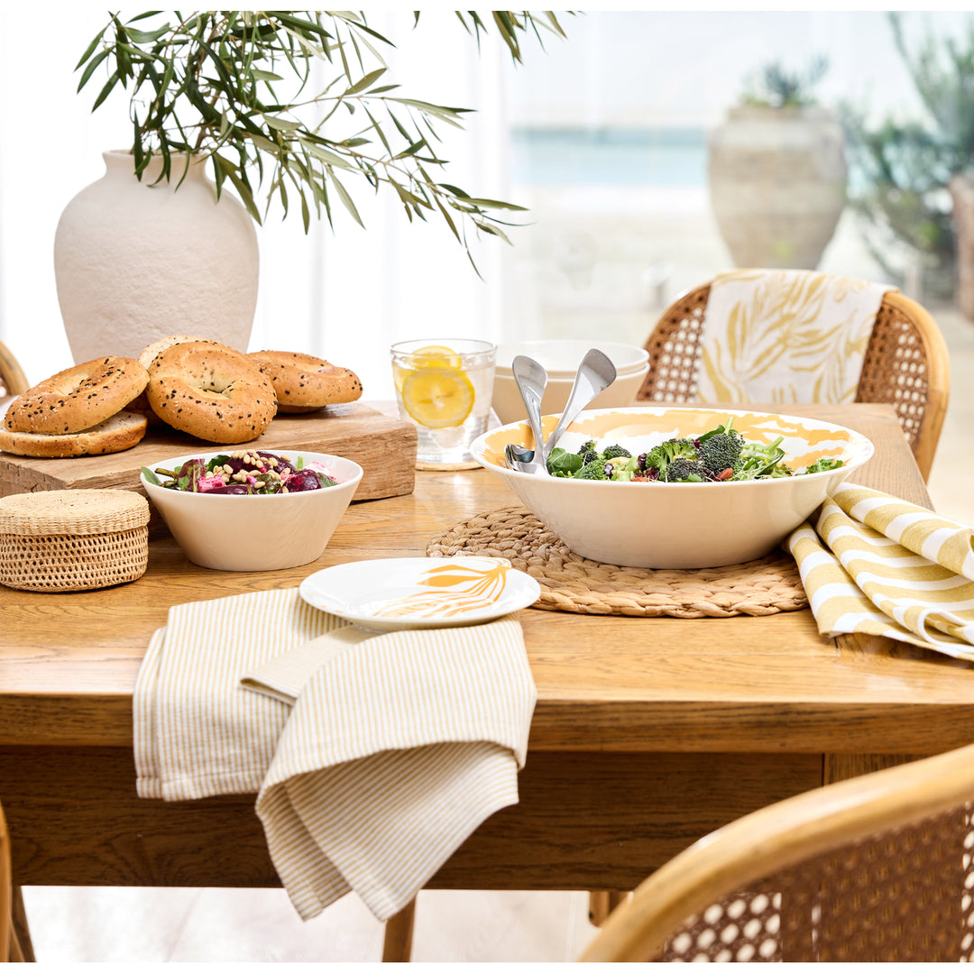 Royal Doulton 1815 Brights Tea Towel Mustard Pack of 3