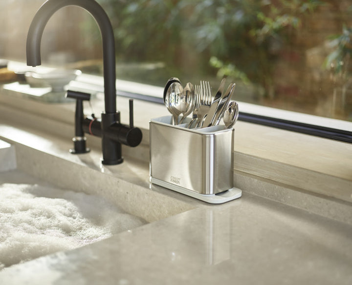 Surface Cutlery Drainer Stainless Steel - Stone