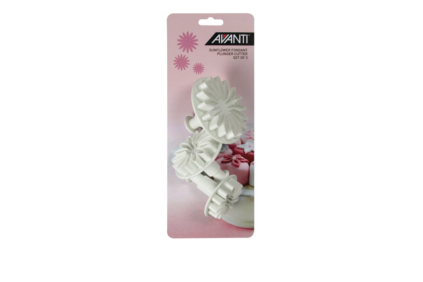 Sunflower Fondant Plung Cut Set - 3pce