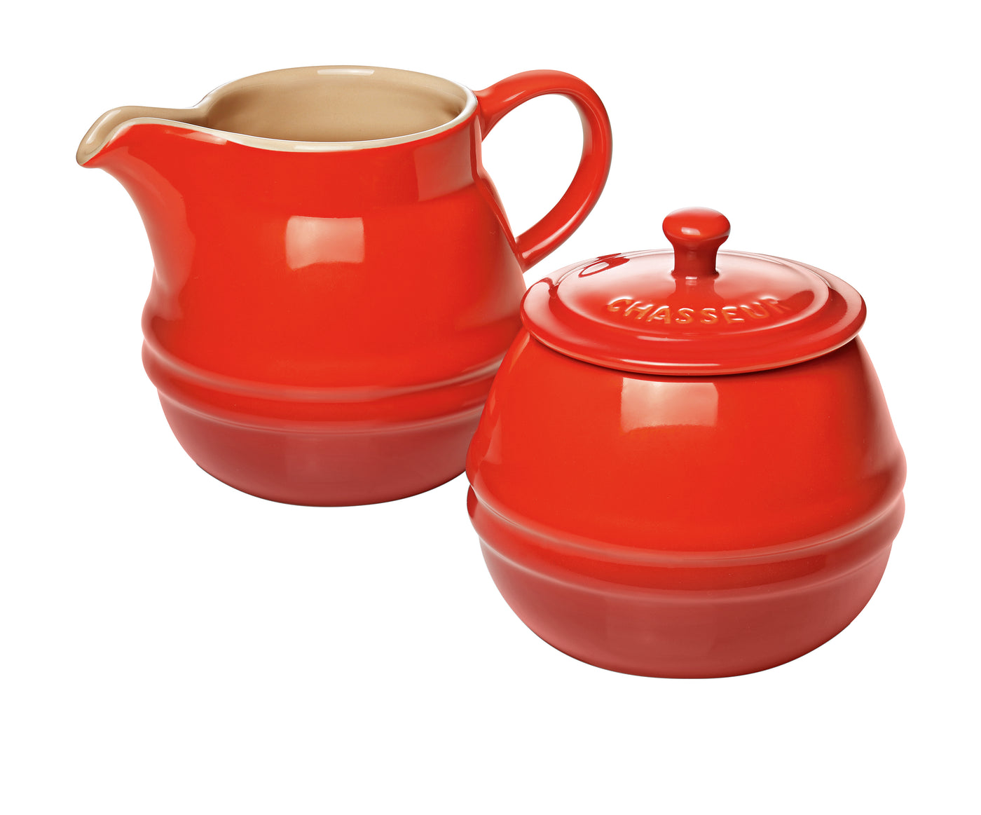 La Cuisson Sugar+Creamer Red
