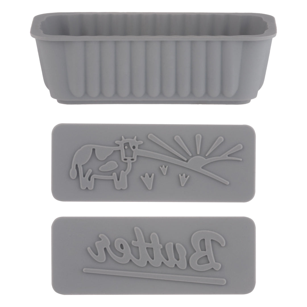 KILNER Silicone Butter Moulds 14 x 7.5 x 4.5cm