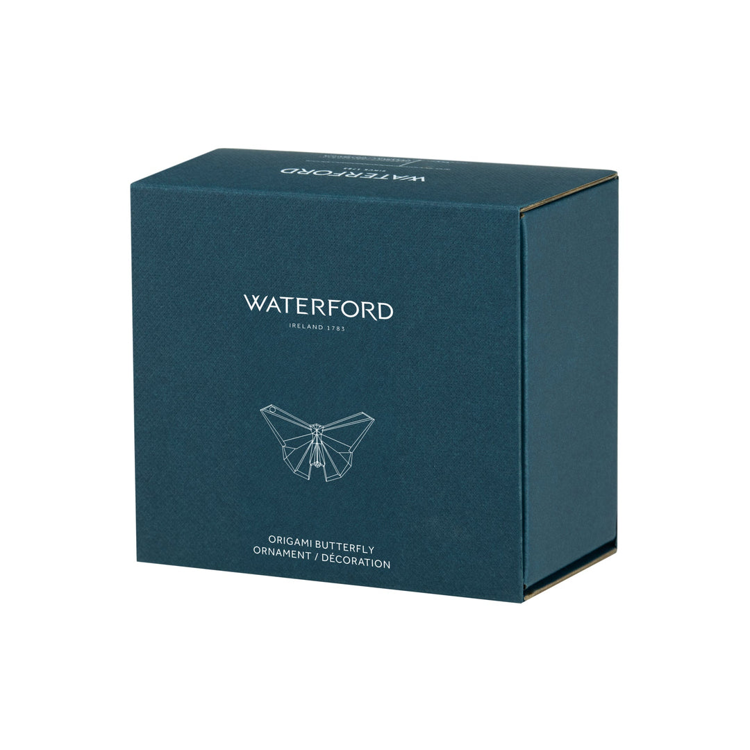 Waterford Crystal Ornament Origami Butterly