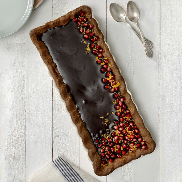 Slim Rectangular Tart Dish - Flour