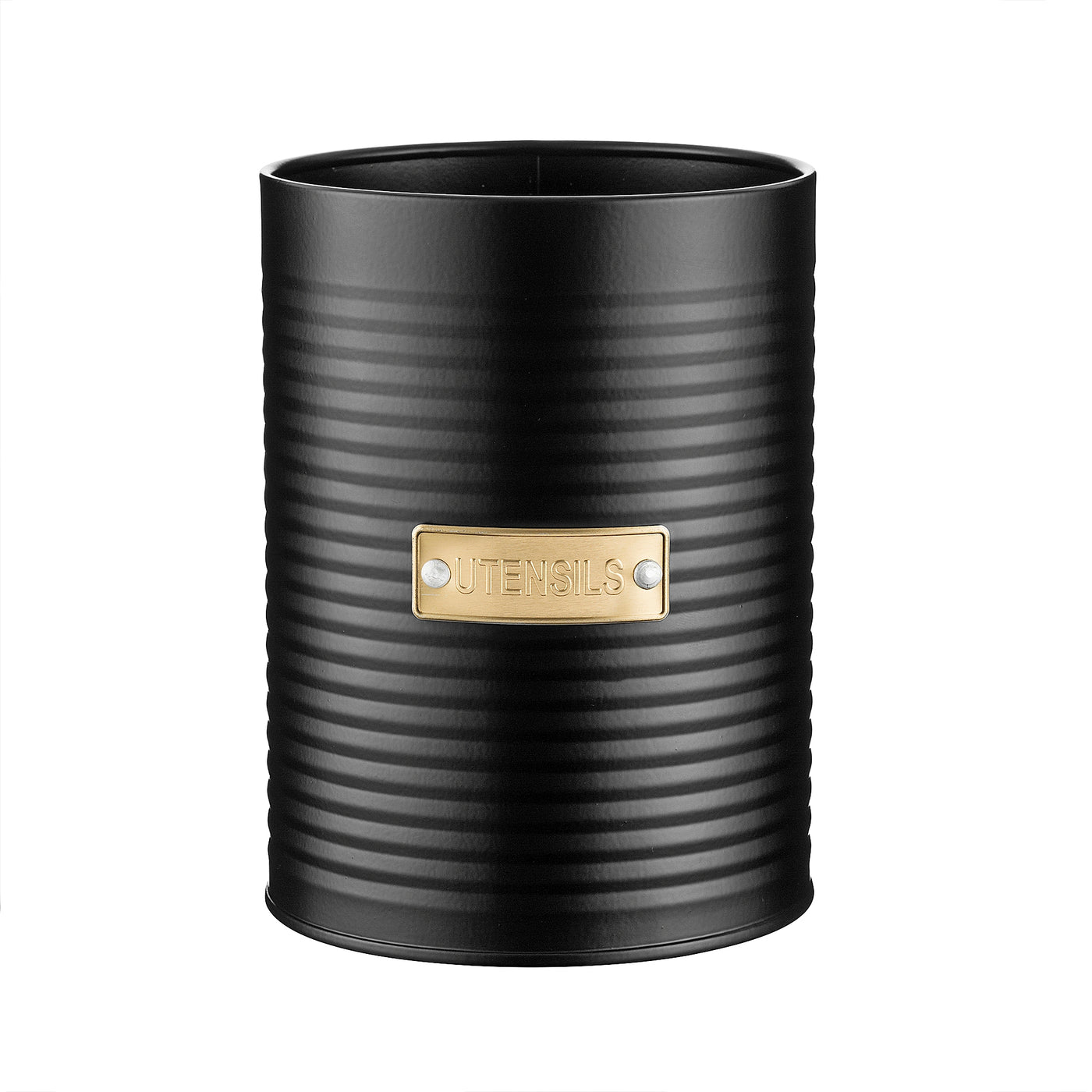 Living Utensil Pot 15x11cm Black