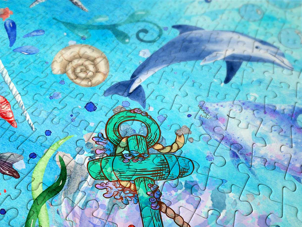 Deep Blue Sea - 1000 Piece Jigsaw Puzzle
