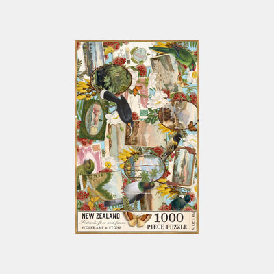 Birds & Postcard - 1000 Pce Puzzle