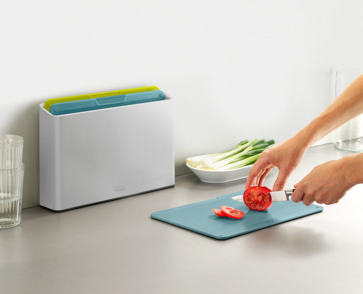 3pc Chopping Board Set w/Case