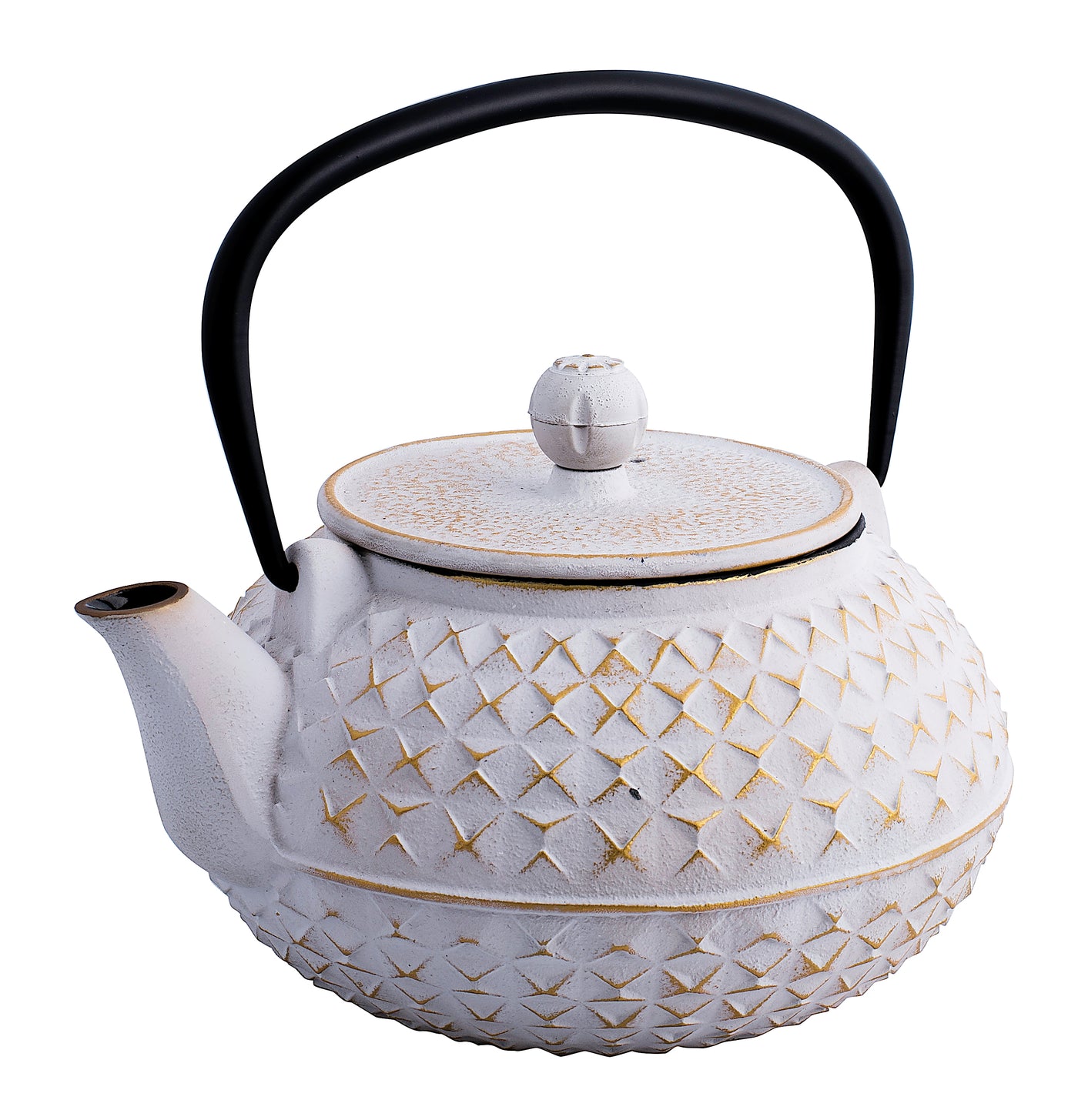 Empress Teapot 900ml - White/Gold
