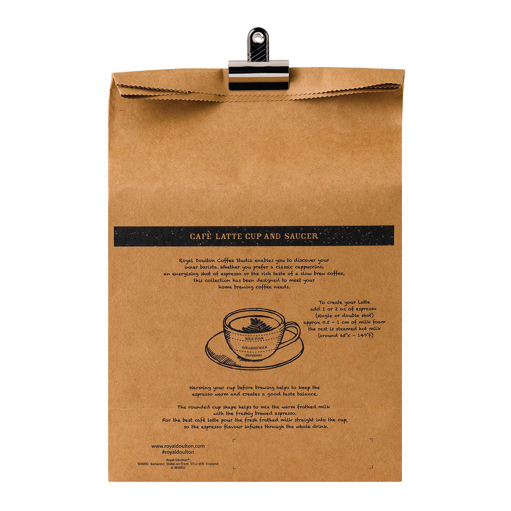 Latte Cup & Saucer 425ml