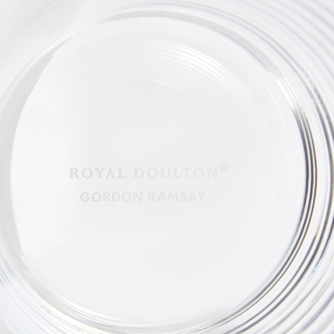 Gordon Ramsay Maze Glass Highball 470ml Clear Set of 4
