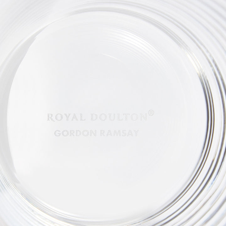 Gordon Ramsay Maze Glass Highball 470ml Clear Set of 4