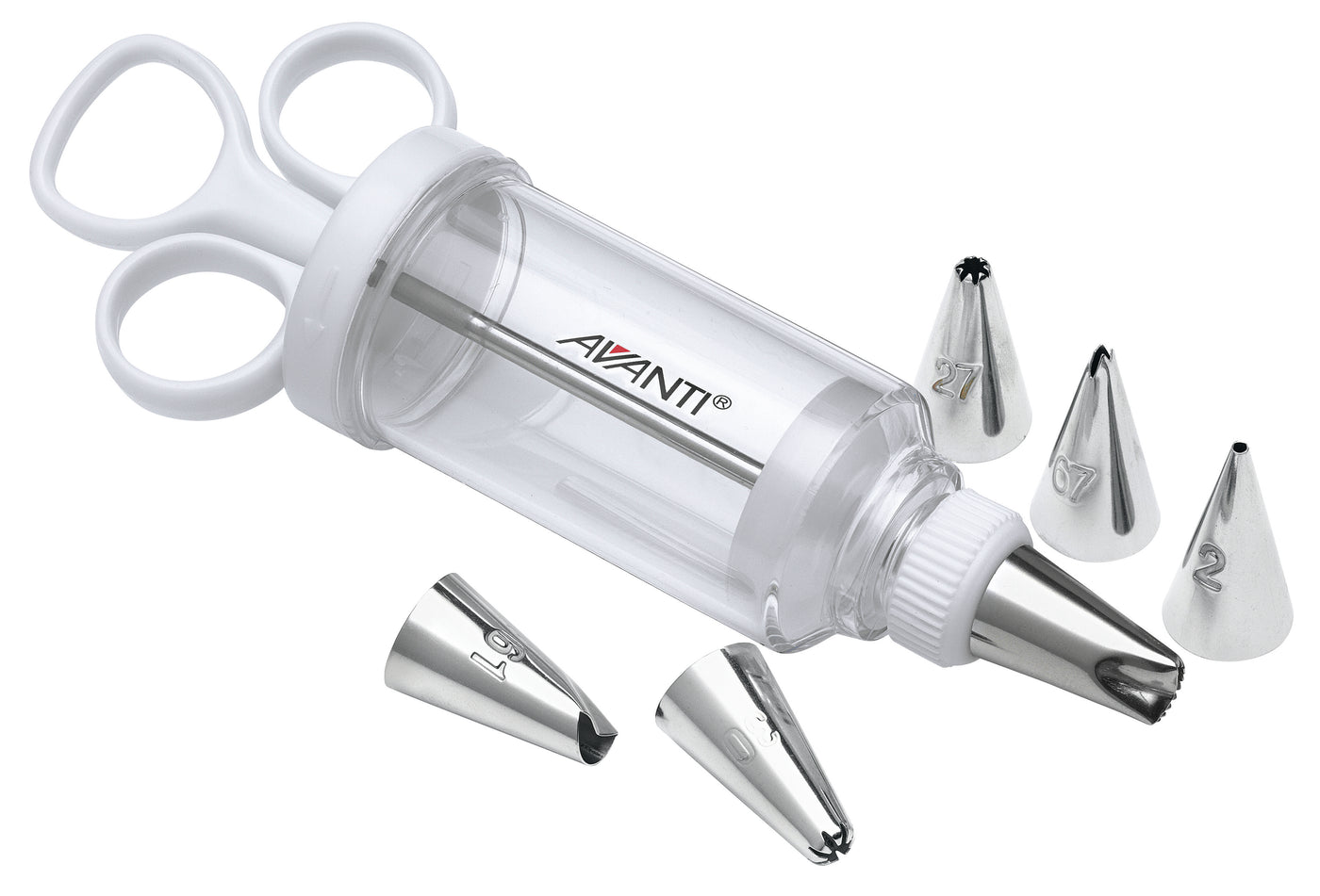 7 Pc Syringe Icing Set