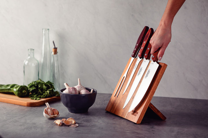Tramontina Churrasco Barbecue Knife Block, 5Pc