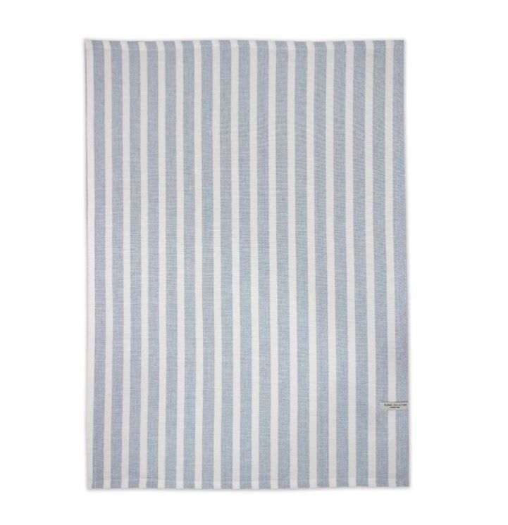 Royal Doulton Napery Pacific Blue Tea Towel Stripe PK3