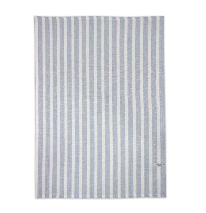 Royal Doulton Napery Pacific Blue Tea Towel Stripe PK3