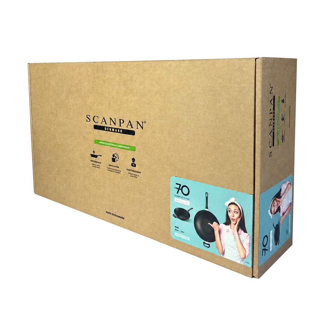 SCANPAN Classic Induction Wok 32Cm 70Th Anniversary Edition