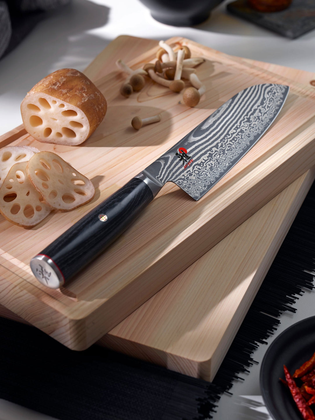 5000FCD Knife 3/Set Santoku 18cm, Shotoh 13cm & Shotoh 9cm