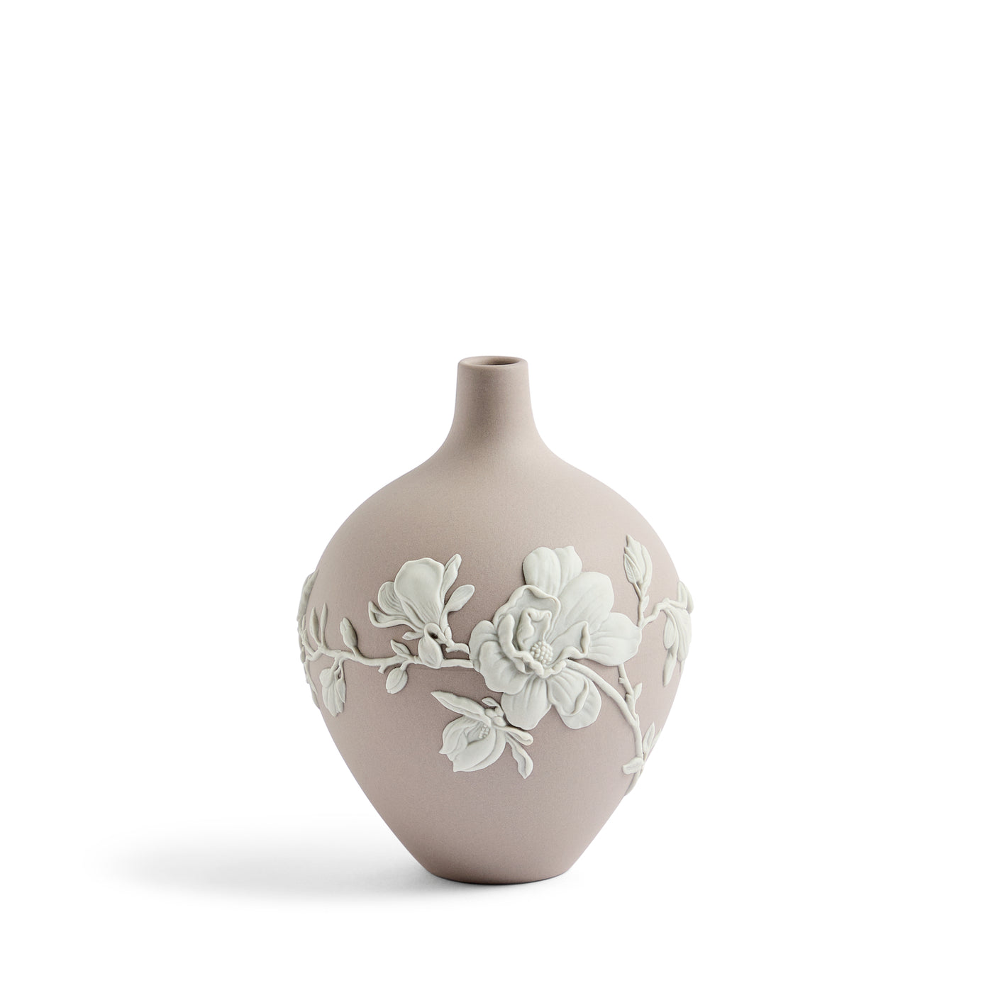 Magnollia Blossom Mink Bud Vase