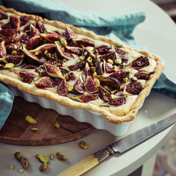 Slim Rectangular Tart Dish - Flour